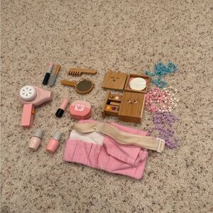 Wooden Makeup play Set